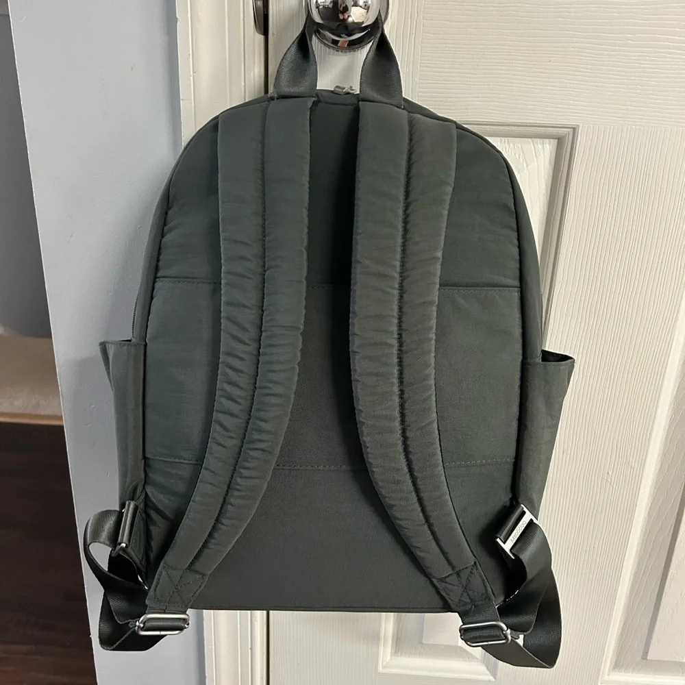 Baggallini Large Work Laptop Backpack | Luggage Sleeve, RFID Wristlet, Travel